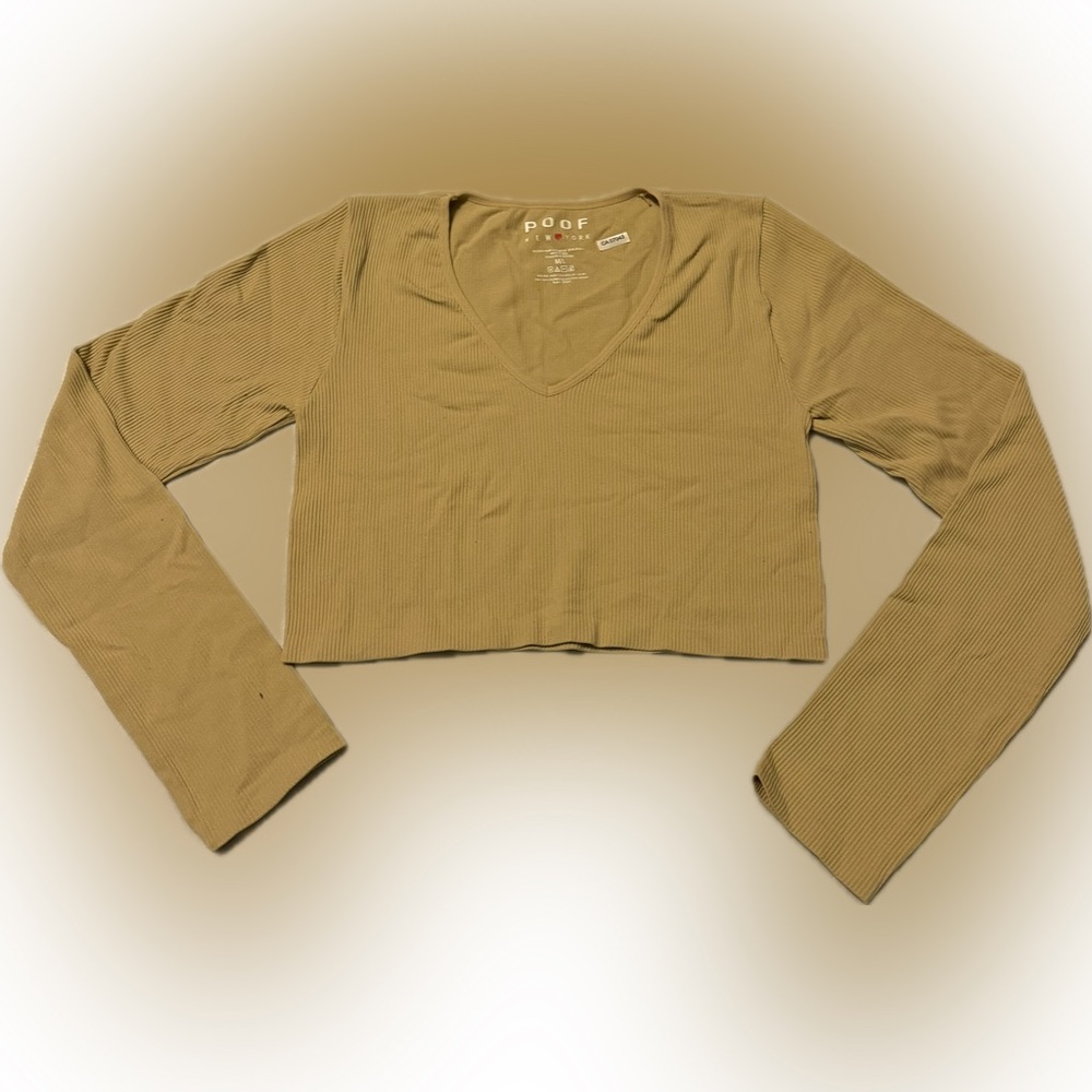 Long Sleeve Crop Top
